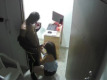 I convince the shy security guard in my building to record a porn video (it goes wrong)